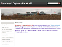 Tablet Screenshot of crestwoodexplorestheworld.org